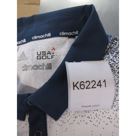 Adidas Polo Shirt XXL USA Golf Climachill Performance Activewear - Picture 11 of 11
